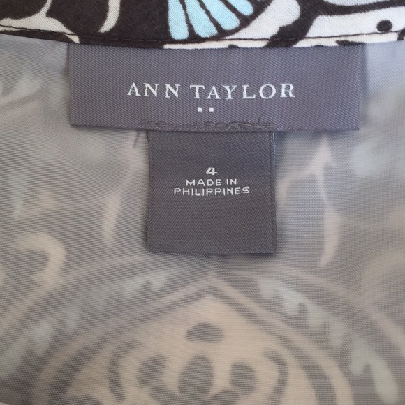 Ann Taylor brown cotton skirt - Picture 4 of 5